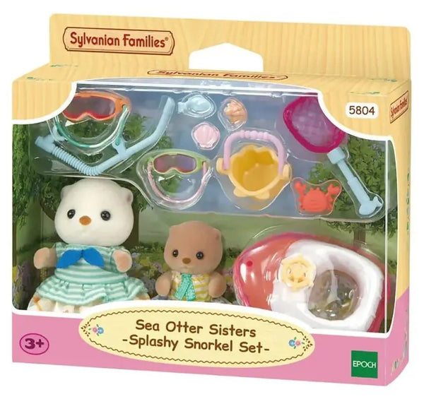 Sylvanian Families Sea Otter Sisters - Spashly Snorkel