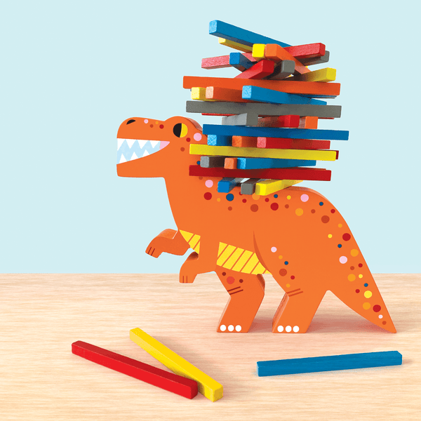 MUDPUPPY GAME- T-REX TOPPLE