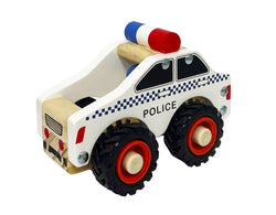 TOYSLINK WOODEN POLICE CAR