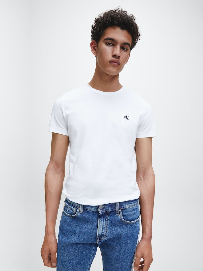 Calvin Klein Jeans Essential Slim Organic Cotton T-Shirt - 2 Colours