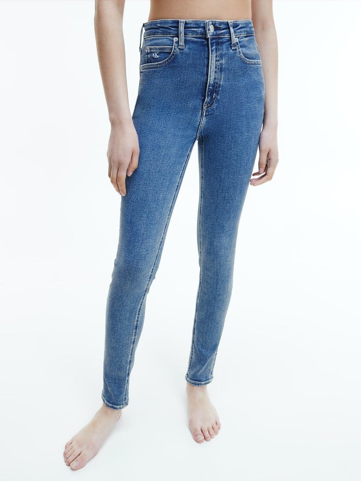 Calvin Klein Jeans High Rise Skinny Jeans - Denim Medium