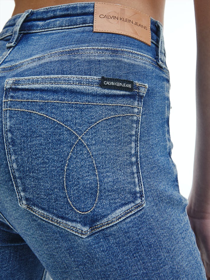 Calvin Klein Jeans High Rise Skinny Jeans - Denim Medium
