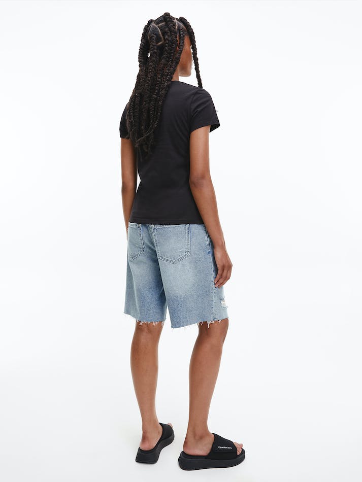 Calvin Klein Jeans Women's Core Institutional Logo Slim T-Shirt - 2 Colours