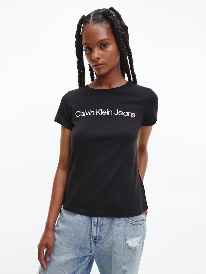 Calvin Klein Jeans Women's Core Institutional Logo Slim T