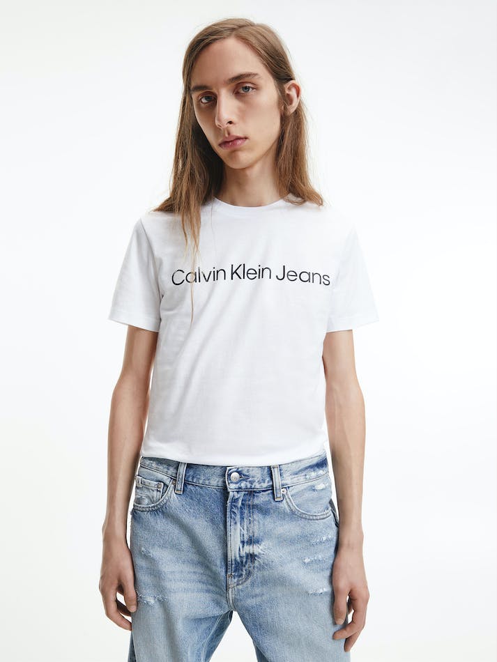 Calvin Klein Jeans Core Institutional Logo Slim T-Shirt - 4 Colours