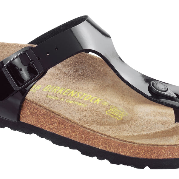 Birkenstock gizeh black patent online