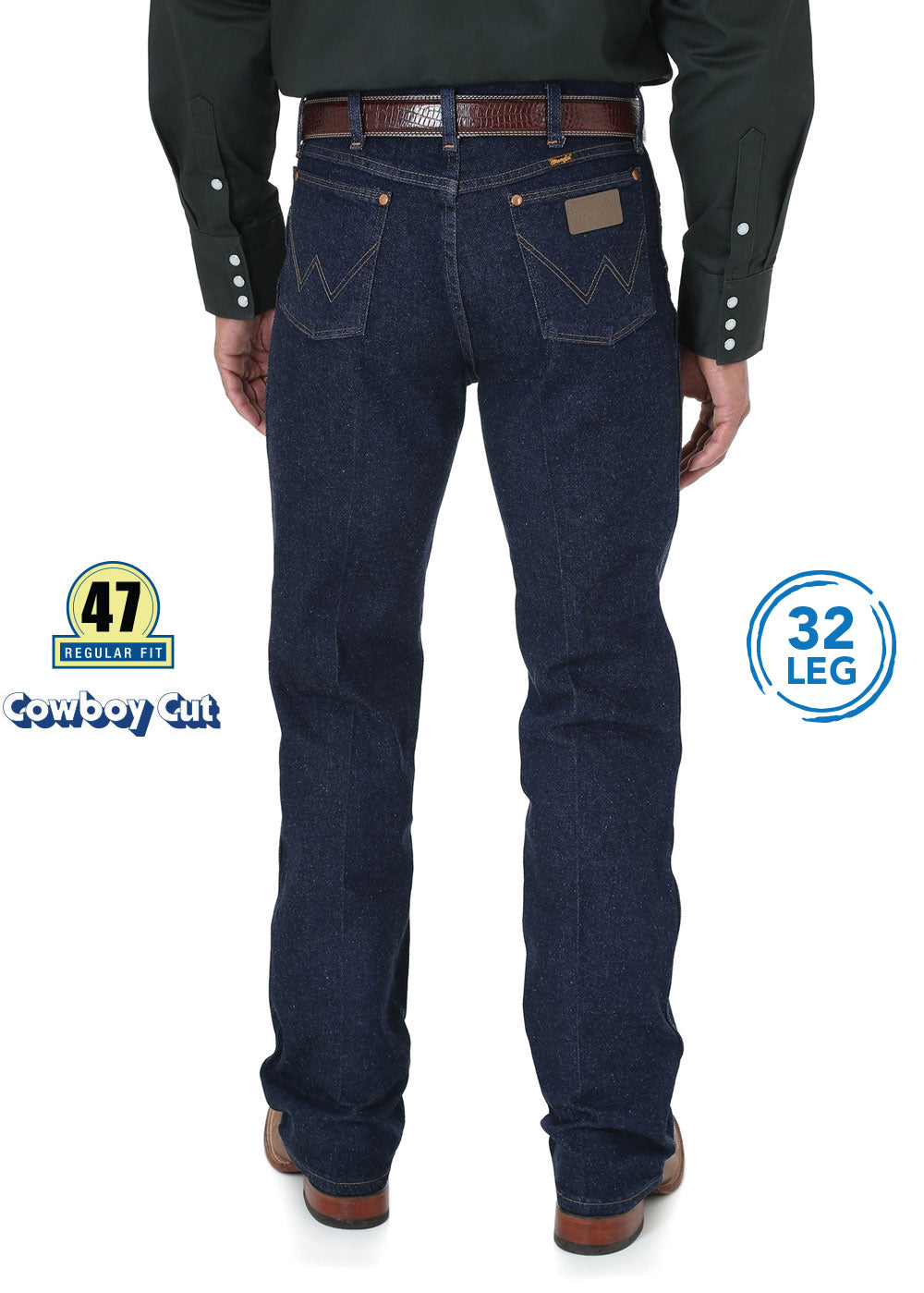 Wrangler Mens Cowboy Cut Stretch Regular Fit Jean – Assef's