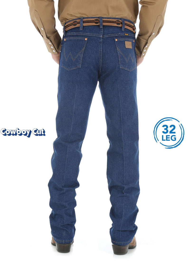 Wrangler Mens Cowboy Cut Original Fit Jean - 32" Leg