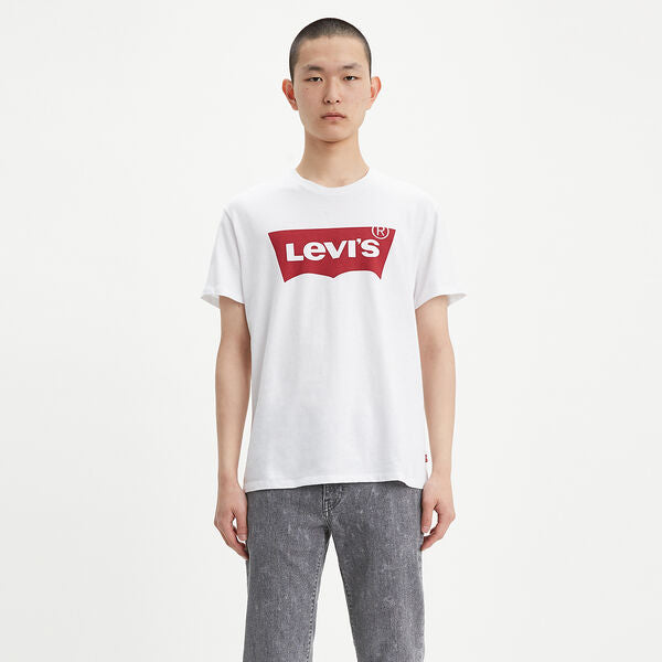 Levi's Mens Graphic Batwing T-Shirt - White