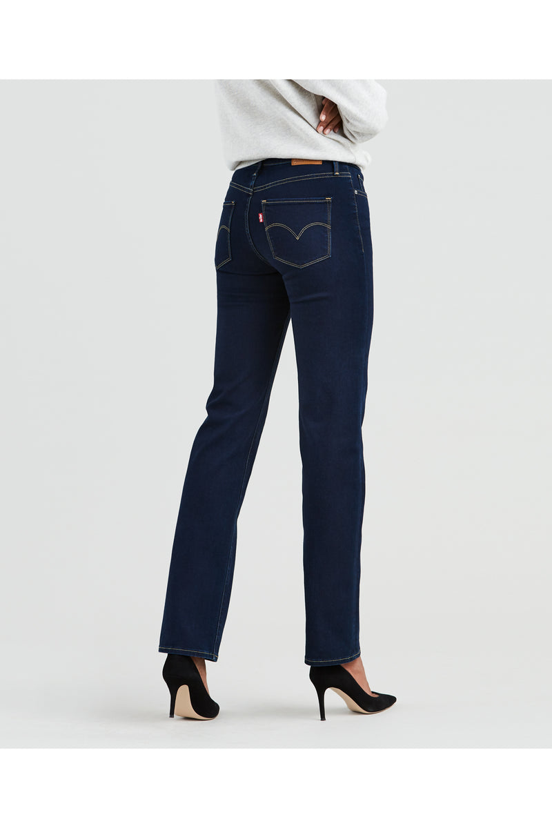 Levi's Womens 314 Shaping Straight Jeans - Open Ocean