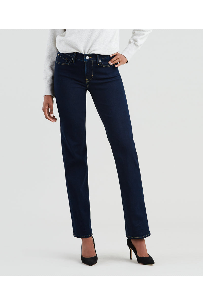 Levi's Womens 314 Shaping Straight Jeans - Open Ocean