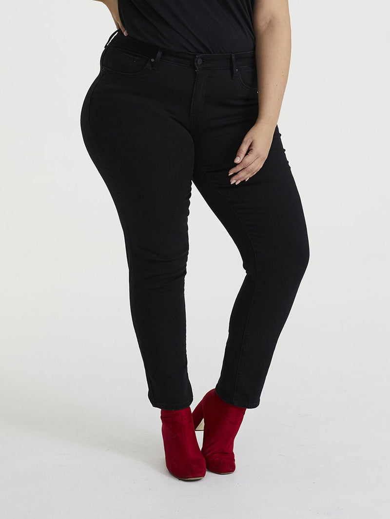 Levi's Women's Shaping Skinny Jeans (Plus Size) - Black