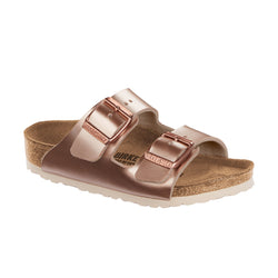 Birkenstock Kids Arizona Metallic Copper - Birko-Flor Narrow