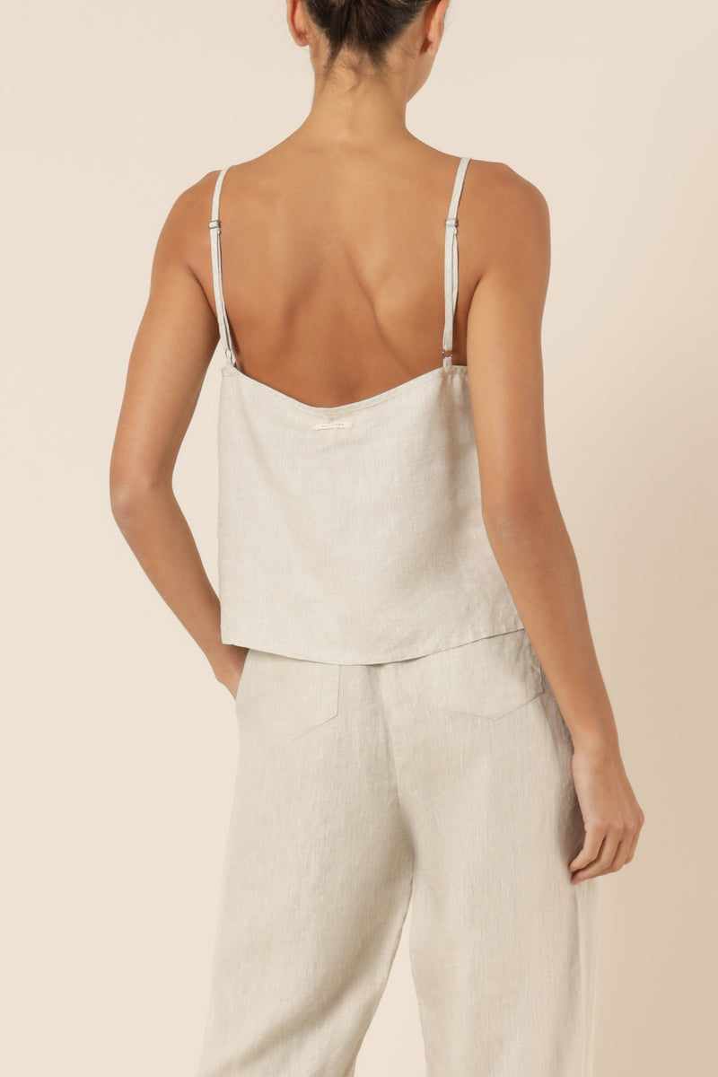 Nude Lucy Lounge Linen Cami - 3 Colours