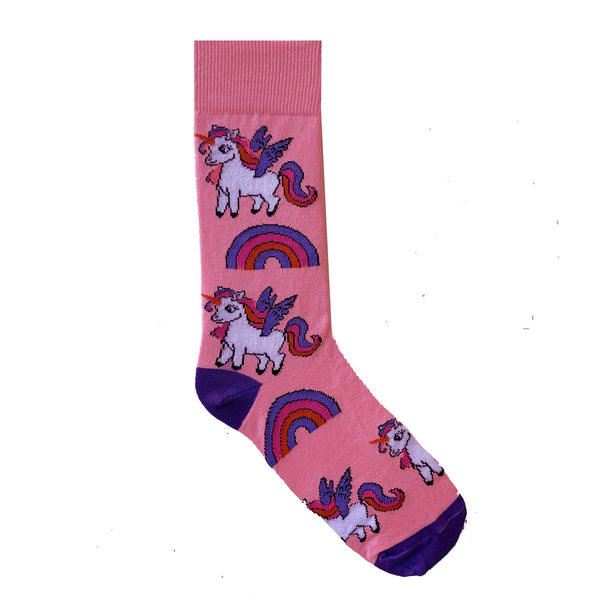 Lafitte Unicorn Socks - Light Pink