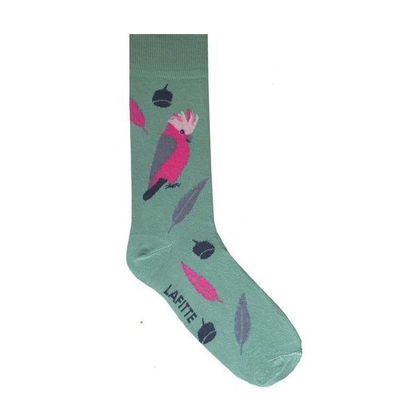 Lafitte Pink Galah Socks - 2 Colours
