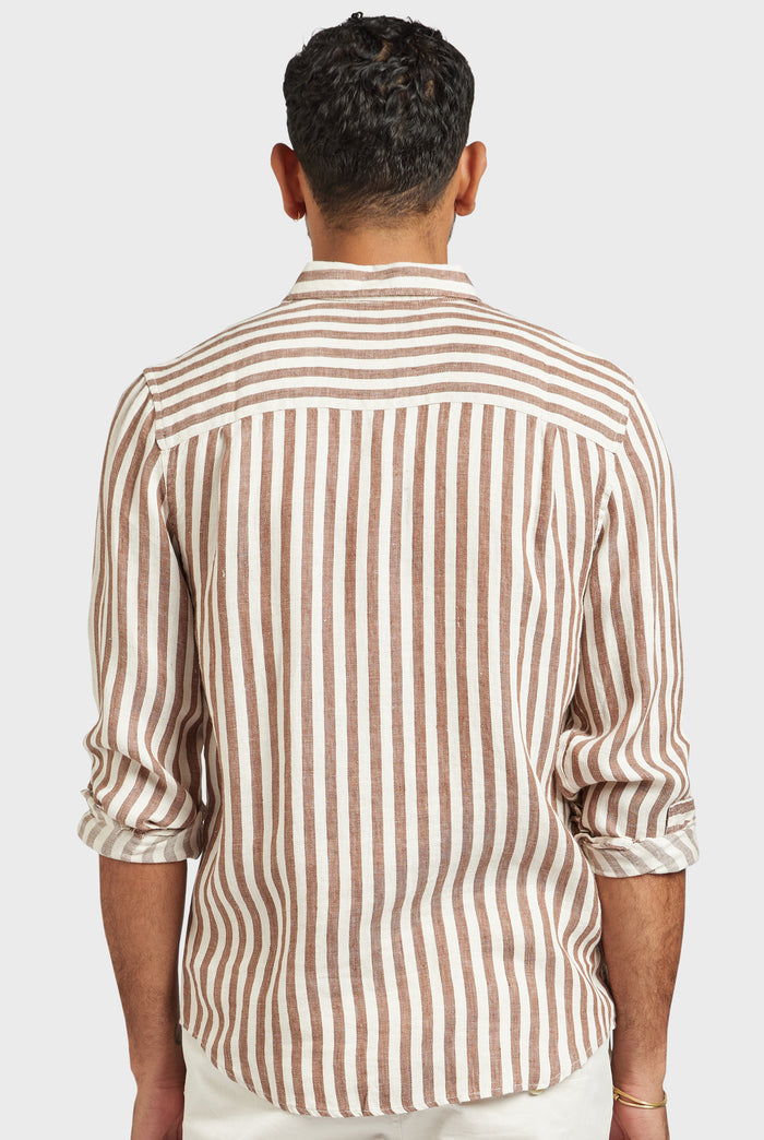 The Academy Brand Farrelly Linen Shirt - 2 Colours