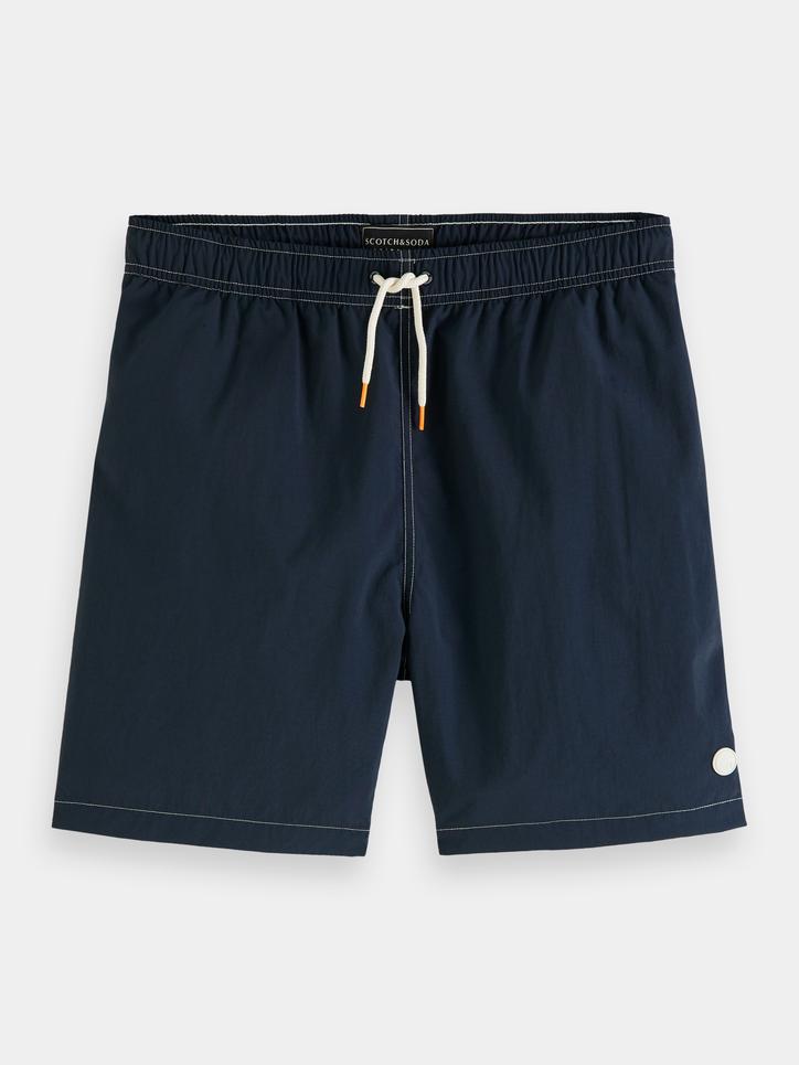 Scotch & Soda Men's Mid-Length Recycled Nylon Swim Shorts - 3 Colours