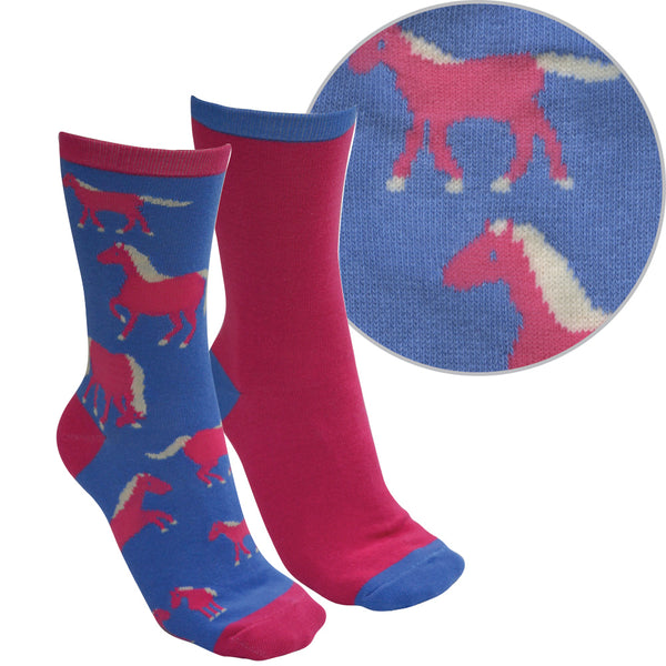 Thomas Cook Adult Farmyard Socks Twin Pack - 4 Colours – Assef's