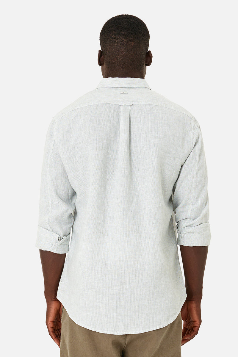 Industrie The Rochecroft Long Sleeve Shirt - Sage