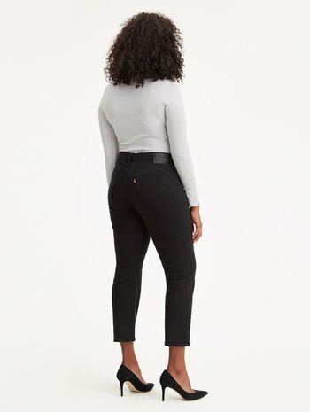 Levi's Women's Wedgie Straight Jeans - Black Sprout