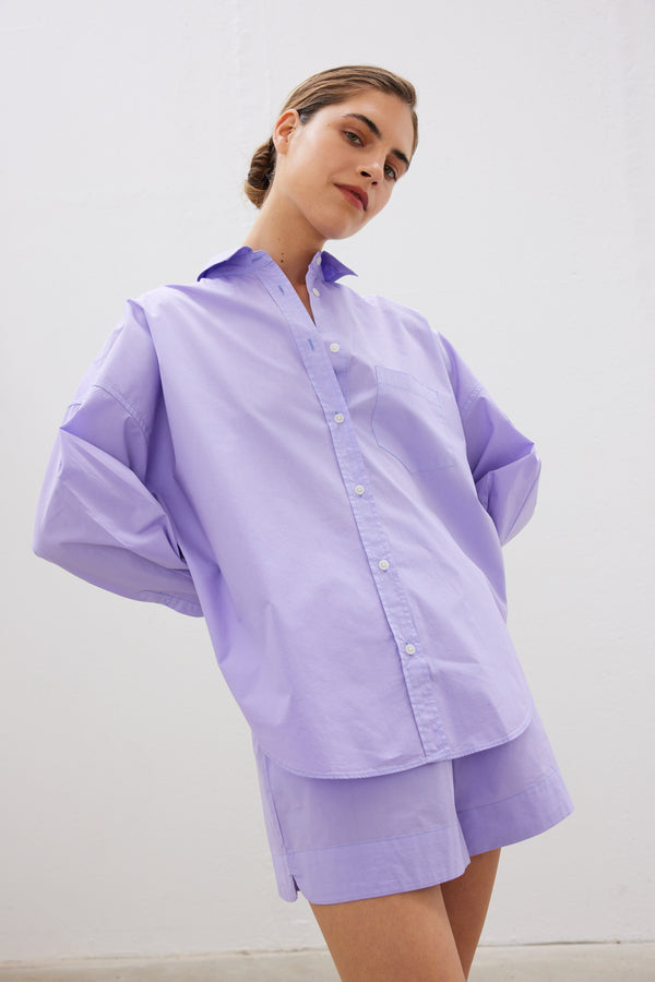 LMND Chiara Shirt - Violet Light