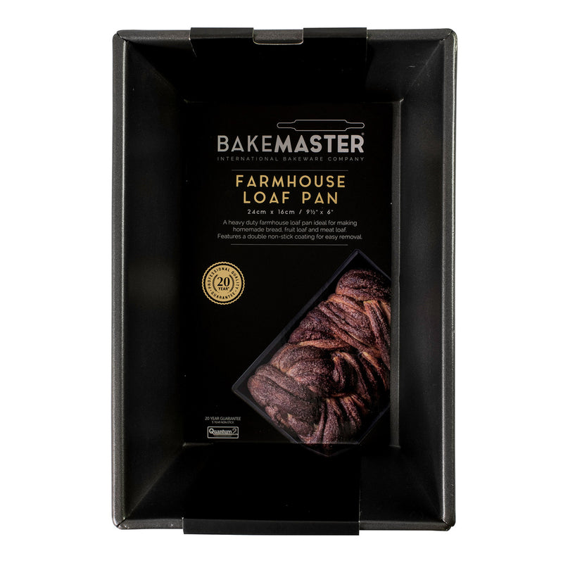 Bakemaster Farmhouse Loaf Pan 24 x 16 x 12cm