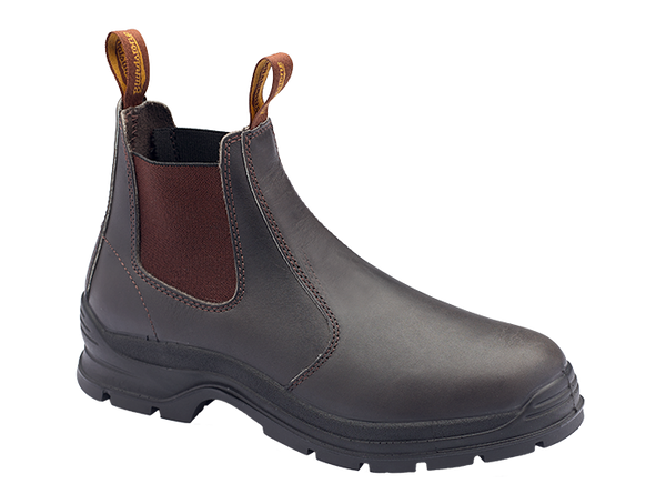 Blundstone 400 PU/TPU Elastic Side Non-Safety Brown Boot