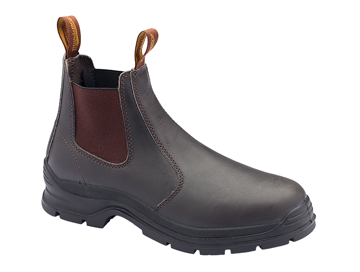 Blundstone 400 PU/TPU Elastic Side Non-Safety Brown Boot