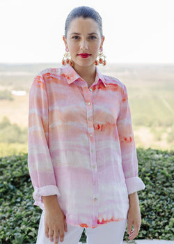 Goondiwindi Cotton Maddy Shirt - Pink