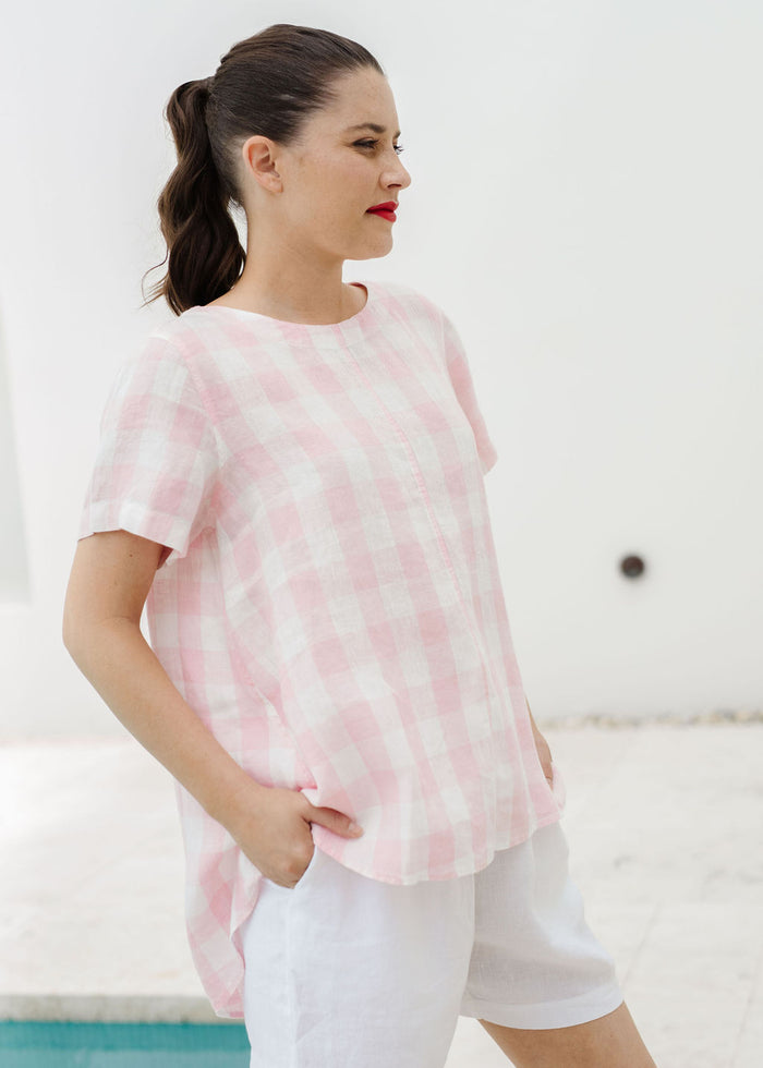 Goondiwindi Cotton Swing Top - Pale Pink