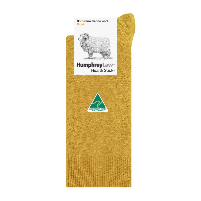 Humphrey Law 95% Merino Quilted Sock - 8 Colours