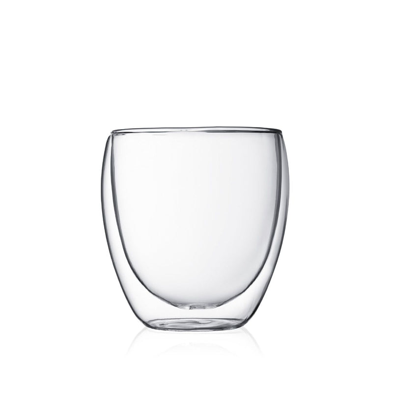 Bodum Pavina 2pc Glass set, Double Wall, Small 250ml