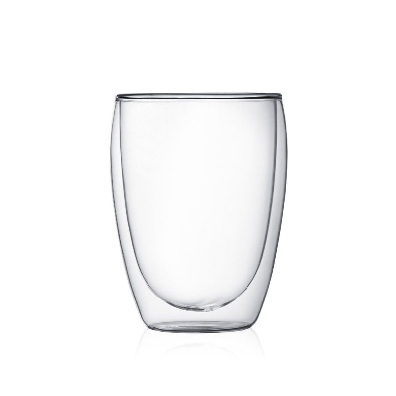 Bodum Pavina 6pc Glass set, Double Wall, Medium 350ml