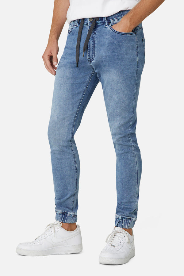 Industrie The Drifter Denim Pant - Vintage Blue