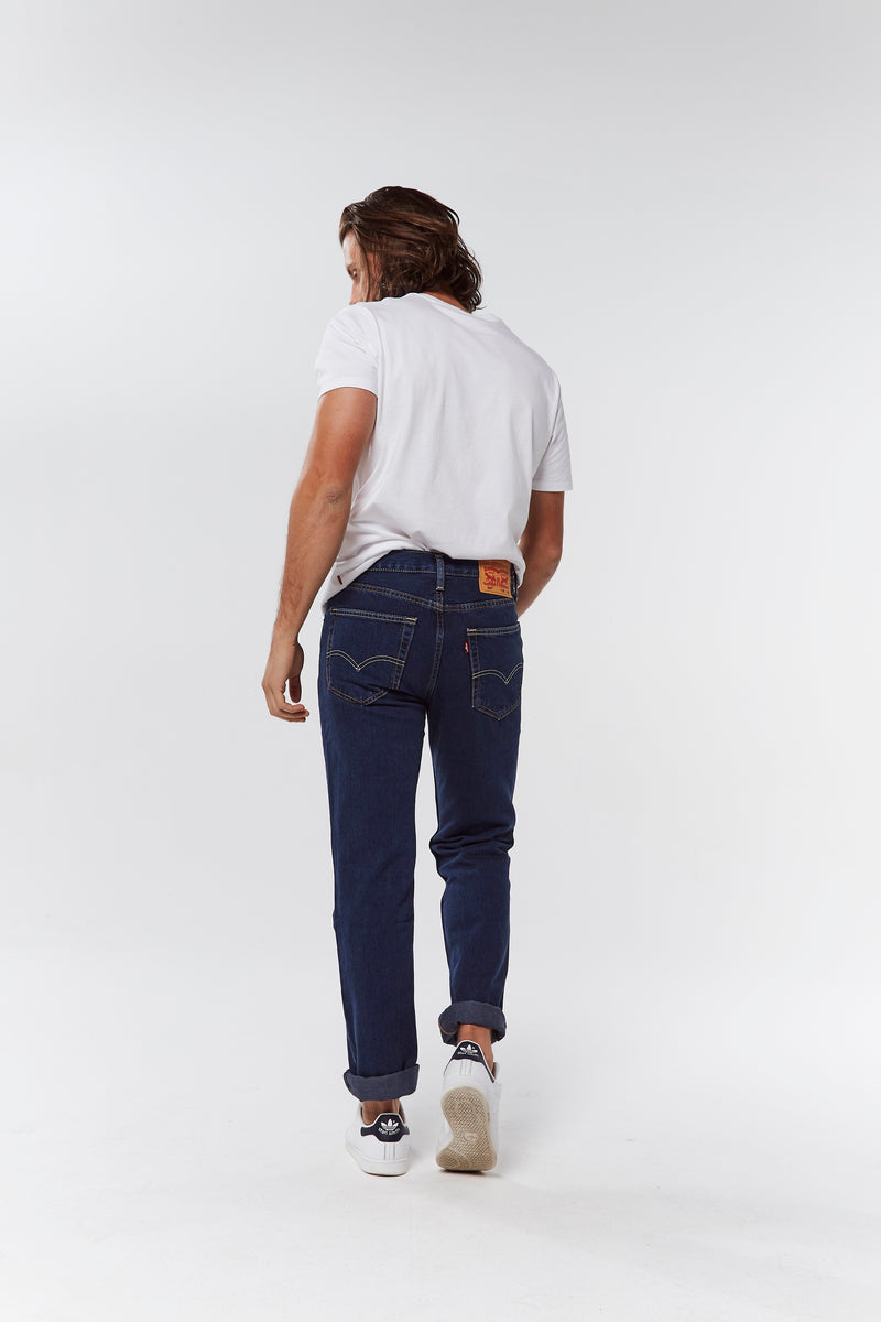 Levi's Mens 516 Straight Fit Jeans - Blue Black