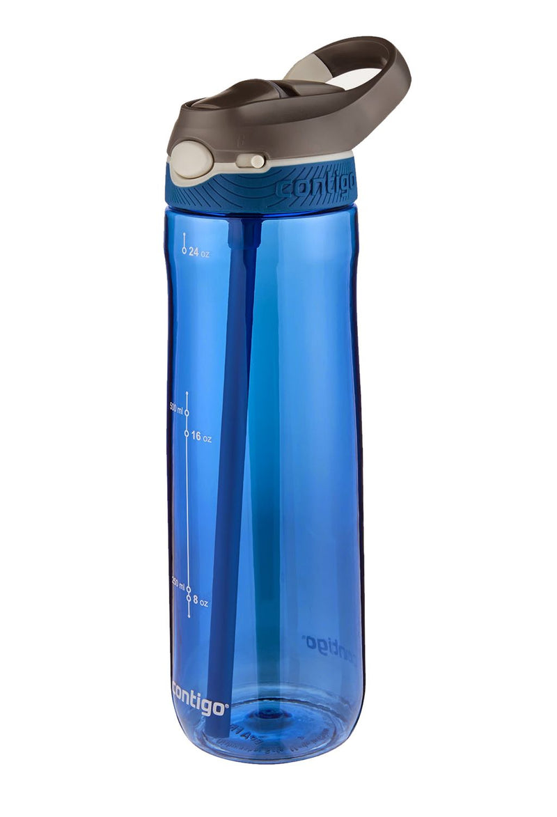  Contigo Autospout Straw Ashland Water Bottle, 24 Oz