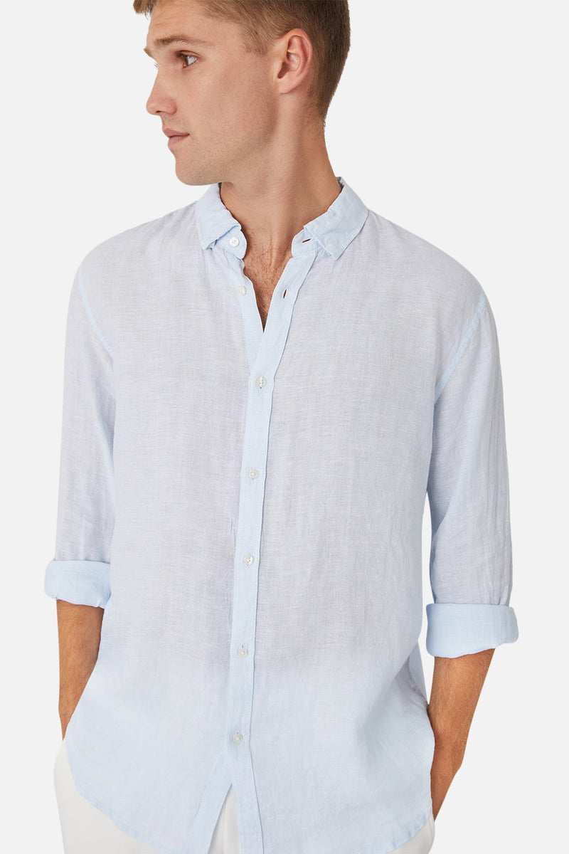 Industrie The Tennyson Linen Long Sleeve Shirt - 7 Colours