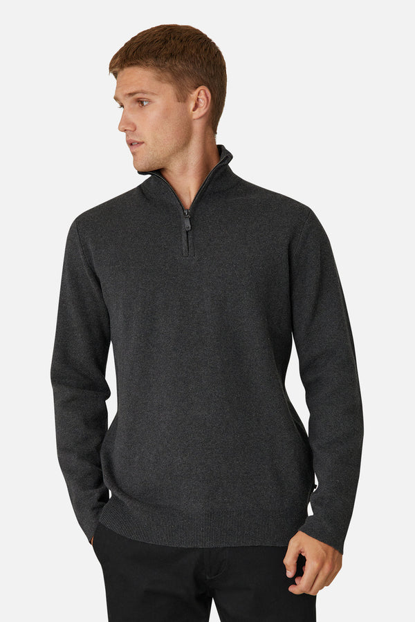 Industrie The Lakewood Zip Neck Knit - 3 Colours