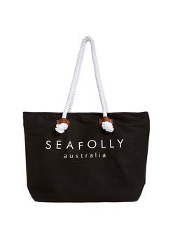 Seafolly Beach Basics Ship Sail Tote Bag