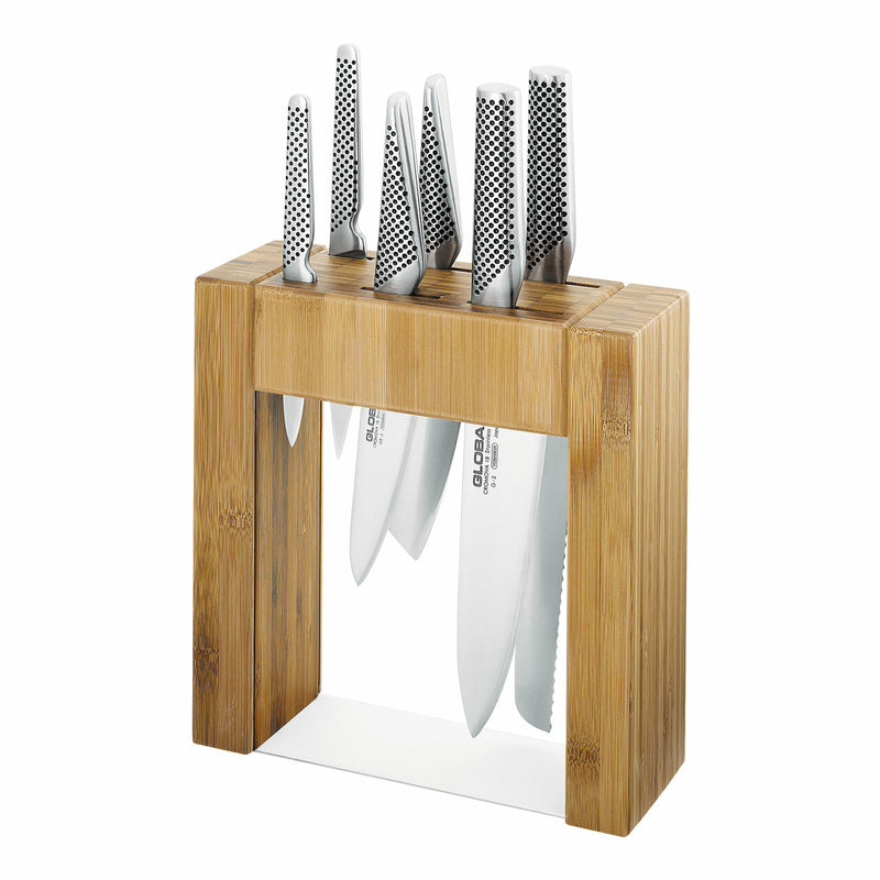 Global Ikasu 7 Piece Knife Block Set