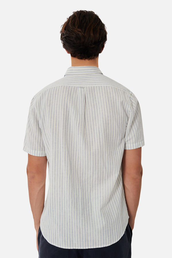 Industrie The Perugia Shirt - White/Navy
