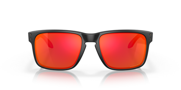 Oakley Holbrook Sunglasses - Matte Black with Prizm Ruby Lenses