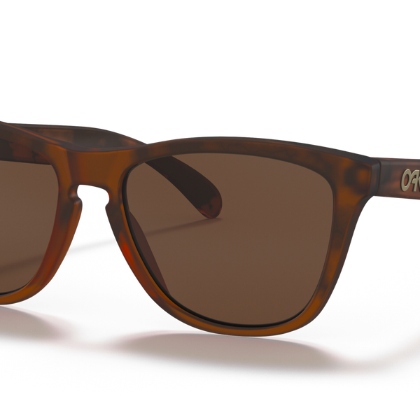 Oakley Frogskins Sunglasses Matte Tortoise with Prizm Tungsten