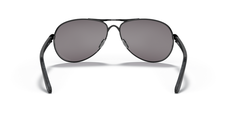 Oakley Feedback Sunglasses Polished Black with Polarized Prizm