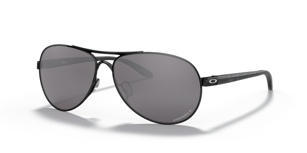 Oakley Feedback Sunglasses - Polished Black with Polarized Prizm Black Lenses