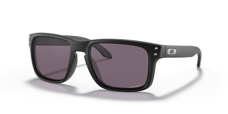 Oakley Holbrook Sunglasses Matte Black with Prizm Grey Lenses Assef s