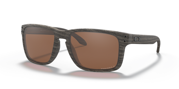 Holbrook XL Sunglasses - Woodgrain with Polarized Prizm Tungsten Lenses