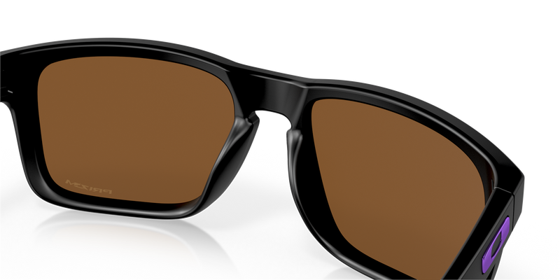 Oakley Holbrook Sunglasses - Matte Black with Prizm Violet Lenses