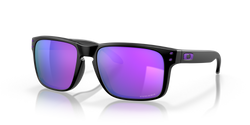 Oakley Holbrook Sunglasses - Matte Black with Prizm Violet Lenses